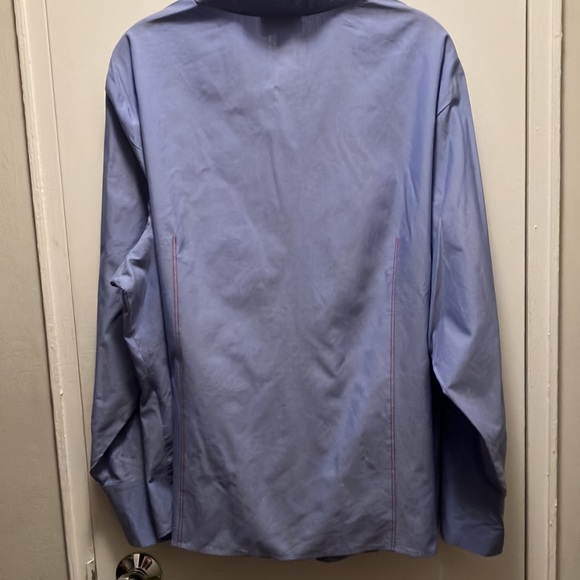 Very Cool and Unusual Talbots Womens 100% Cotton Button Down Shirt, size 20W - Picture 5 of 5